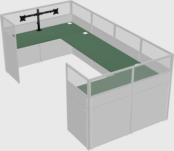 Cabine en u