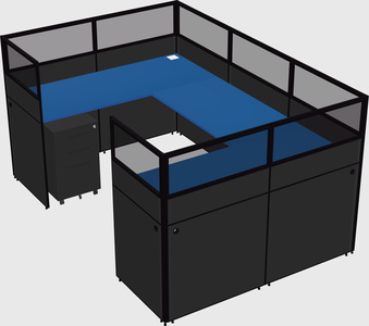 Cabine en u