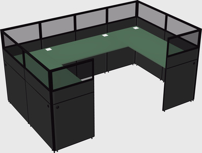 Cabine en u