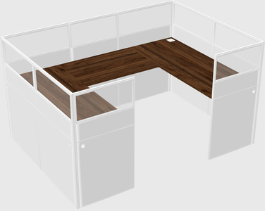 Cabine en u