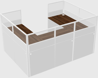 Cabine en u