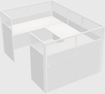 Cabine en u