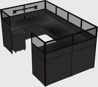 Cabine en u