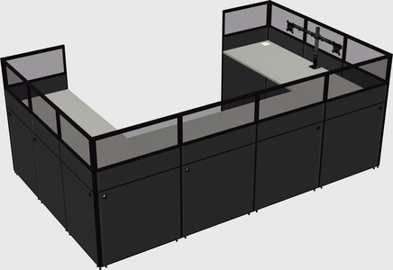 Cabine en u