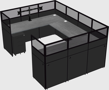 Cabine en u