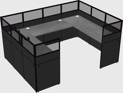 Cabine en u