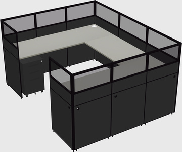 Cabine en u