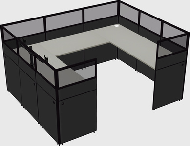 Cabine en u