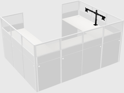 Cabine en u