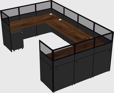 Cabine en u