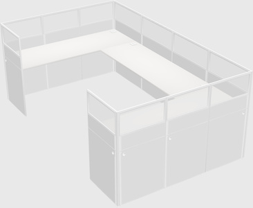 Cabine en u