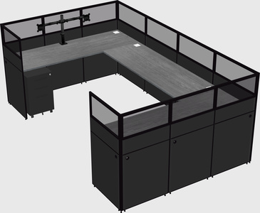 Cabine en u