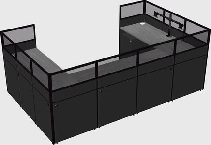 Cabine en u