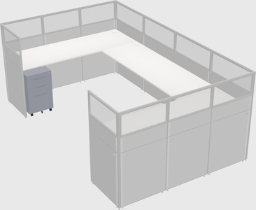 Cabine en u