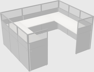 Cabine en u