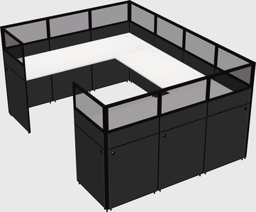 Cabine en u