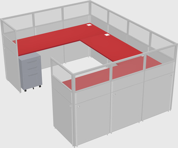 Cabine en u