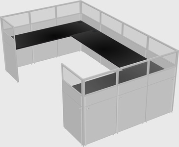 Cabine en u