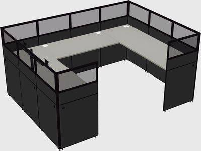 Cabine en u
