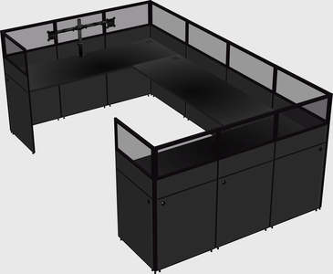 Cabine en u