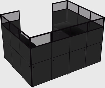Cabine en u