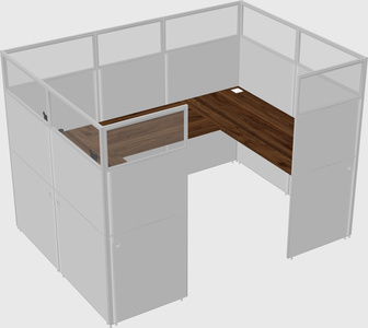 Cabine en u