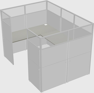 Cabine en u