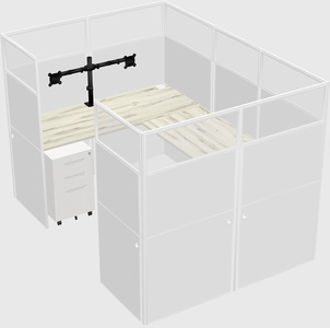 Cabine en u