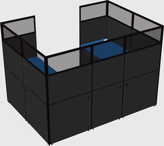 Cabine en u