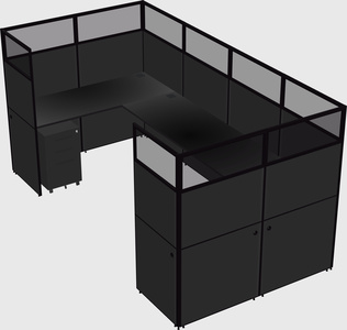 Cabine en u
