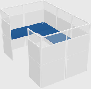 Cabine en u