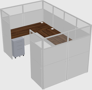 Cabine en u