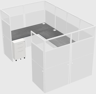 Cabine en u