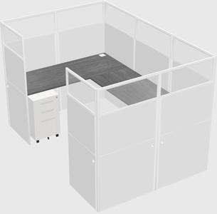 Cabine en u