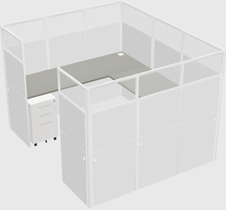Cabine en u