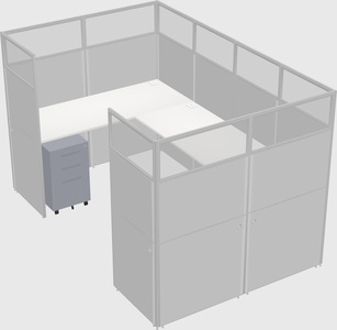 Cabine en u
