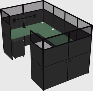 Cabine en u
