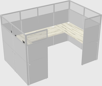 Cabine en u
