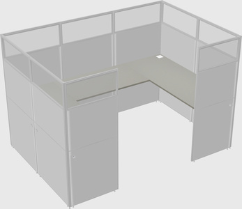 Cabine en u