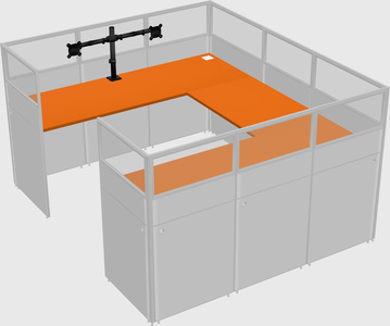 Cabine en u