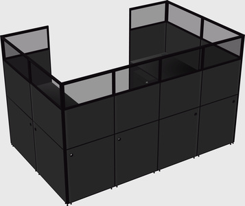 Cabine en u