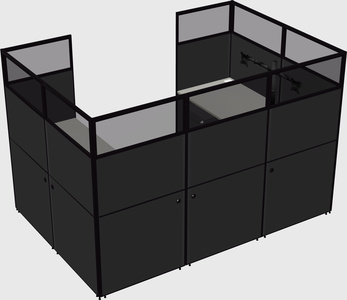 Cabine en u