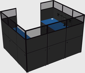 Cabine en u