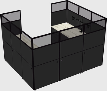 Cabine en u