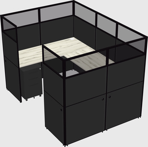 Cabine en u