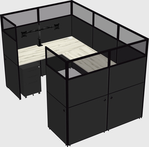 Cabine en u
