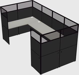 Cabine en u