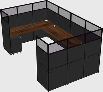 Cabine en u