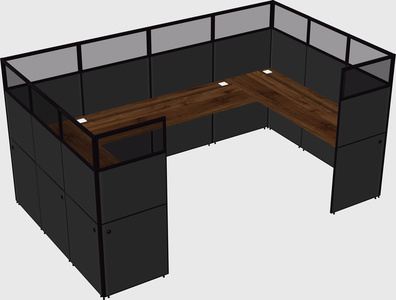 Cabine en u