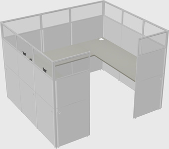 Cabine en u